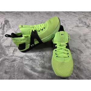 Under Armour Project Rock 4 Mens 11 Neon Fluorescent Green‎ Trainers Shoes NIB